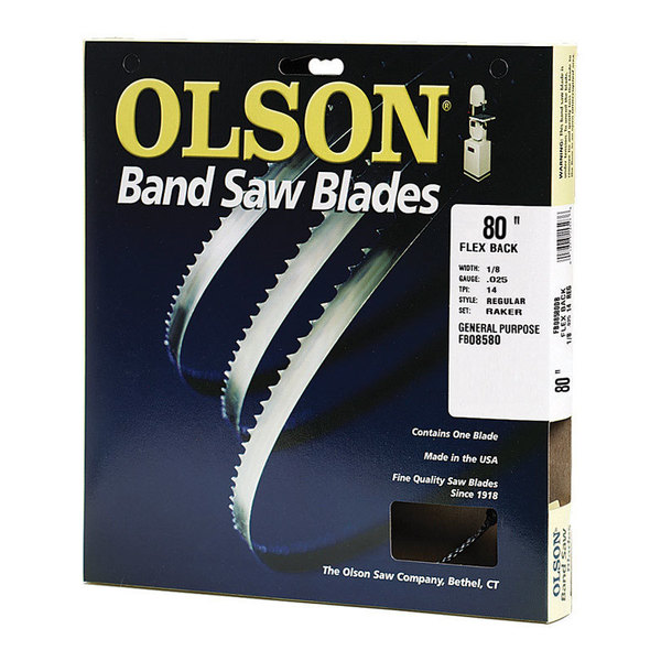 Olson Saw BLADE BAND 1/8""X80"" 14T 08580